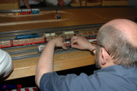 über die Schulter geblickt