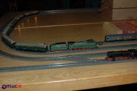 aus der Krümmung heraus